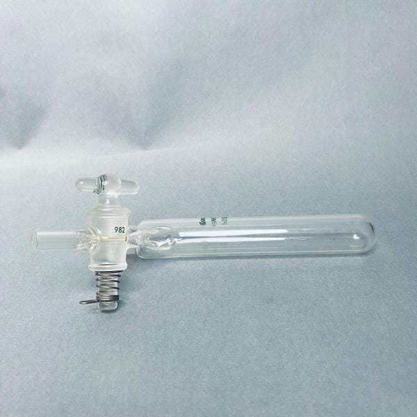 Chemglass Airfree Schlenk Reaction Tube 25 ml 14/20 Outer Joint Jointed Glassware Chemglass