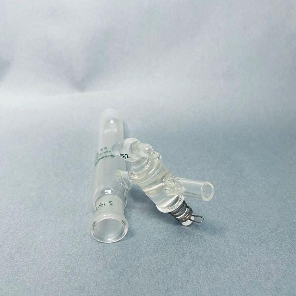 Chemglass Airfree Schlenk Reaction Tube 25 ml 14/20 Outer Joint Jointed Glassware Chemglass