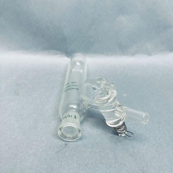 Chemglass Airfree Schlenk Reaction Tube 50 ml 14/20 Outer Joint Jointed Glassware Chemglass