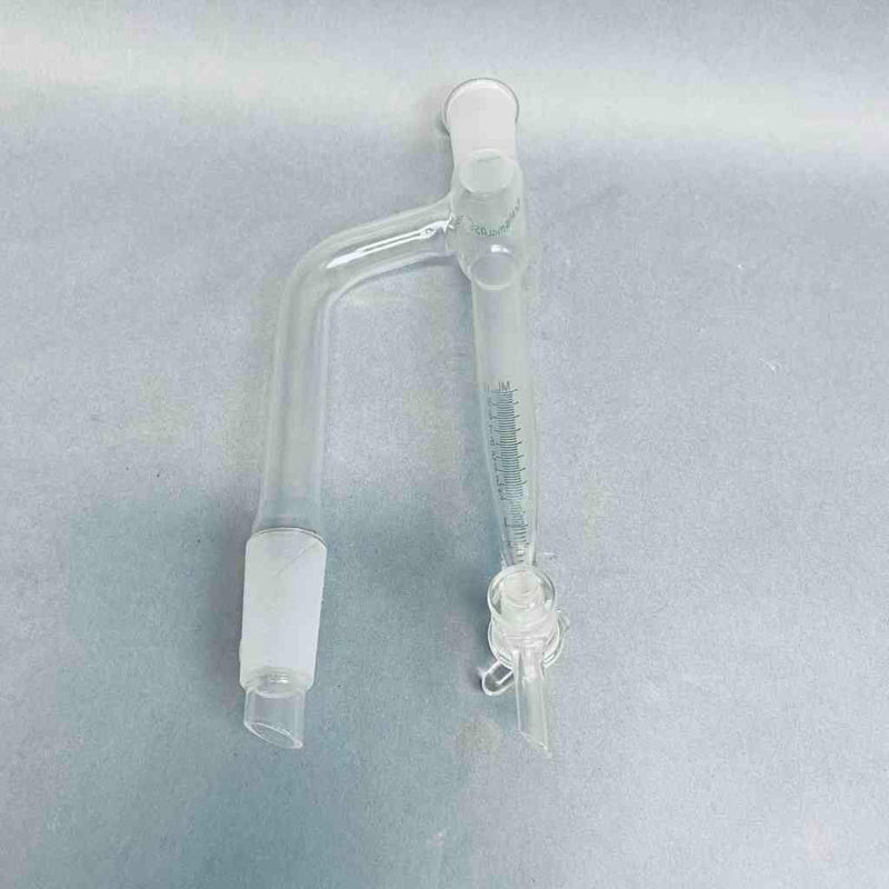Chemglass Barrett Distilling Receiver 10 ml 24/40 Joints with Glass Stopcock Jointed Glassware Chemglass