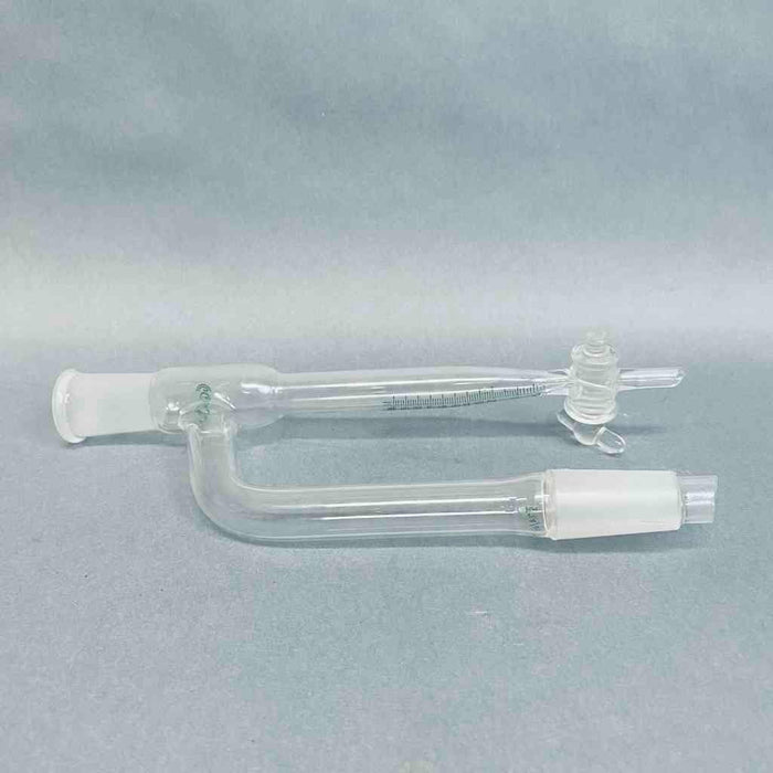 Chemglass Barrett Distilling Receiver 10 ml 24/40 Joints with Glass Stopcock Jointed Glassware Chemglass
