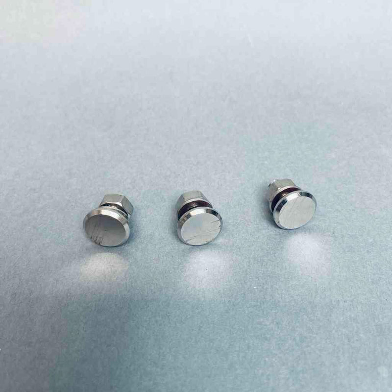 Chemglass Blind Stopper M6 for Bio Reactor Set of 3 Stoppers Bioreactors & Fermenters Chemglass