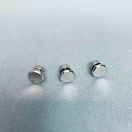 Chemglass Blind Stopper M6 for Bio Reactor Set of 3 Stoppers Bioreactors & Fermenters Chemglass