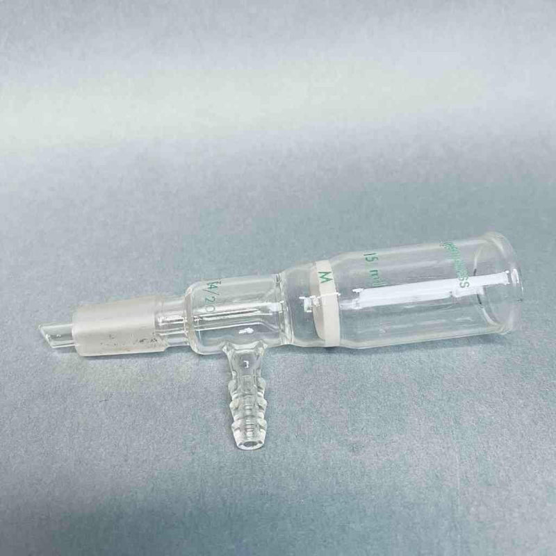 Chemglass Buchner Filter Funnel 15 ml 14/20 Lower Vaccum Assy Medium Frit Funnels Chemglass