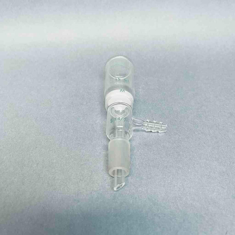 Chemglass Buchner Filter Funnel 15 ml 14/20 Lower Vaccum Assy Medium Frit Funnels Chemglass