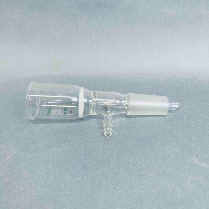 Chemglass Buchner Filter Funnel 30 ml Coarse Frit 24/40 Lower Vacuum Funnels Chemglass