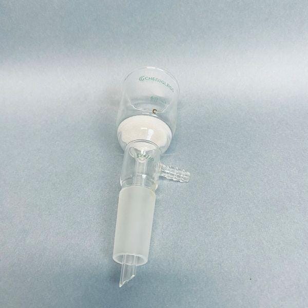 Chemglass Buchner Filter Funnel 60 ml 24/40 Lower Vacuum Assembly Coarse Frit Funnels Chemglass