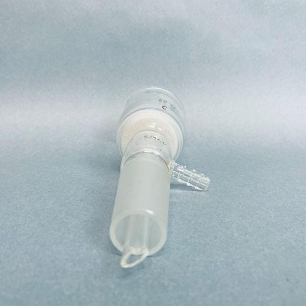 Chemglass Buchner Filter Funnel 60 ml 24/40 Lower Vacuum Assembly Coarse Frit Funnels Chemglass