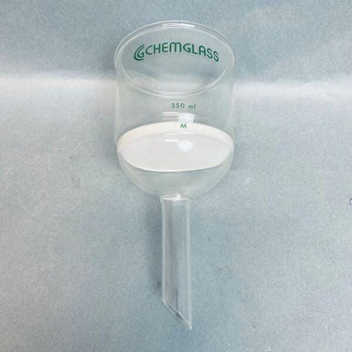 Chemglass Buchner Filter Funnel Medium Frit 350 ml Funnels Chemglass