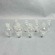 Chemglass CG-1554-28 50 ml Pear Shaped Flask 14/20 Outer Joint Set of 8 Glassware Chemglass