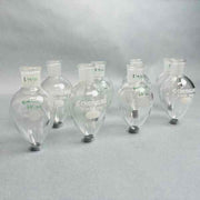 Chemglass CG-1554-28 50 ml Pear Shaped Flask 14/20 Outer Joint Set of 8 Glassware Chemglass