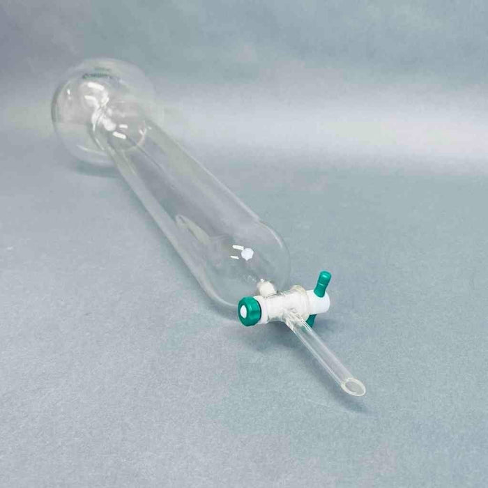 Chemglass Chromatography Column 1000 ml Reservoir 2 x 18 in. with PTFE Stopcock Chromatography Columns & Reservoirs Chemglass