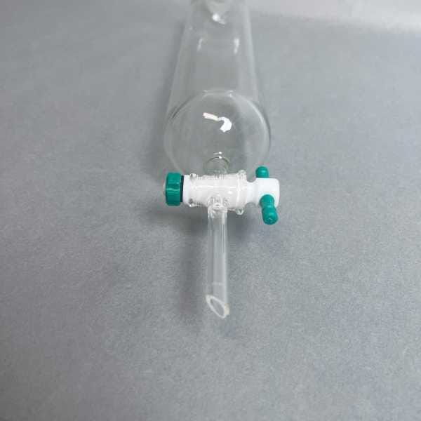 Chemglass Chromatography Column Taper Joint 2 x 12 inch Glassware Chemglass