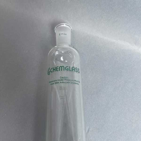 Chemglass Chromatography Column Taper Joint 2 x 12 inch Glassware Chemglass