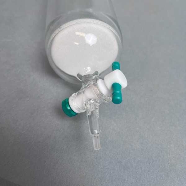 Chemglass Chromatography Column Taper Joint 2.5 x 10 inch with Frit Glassware Chemglass