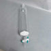 Chemglass Chromatography Column Taper Joint 2.5 x 10 inch with Frit Glassware Chemglass