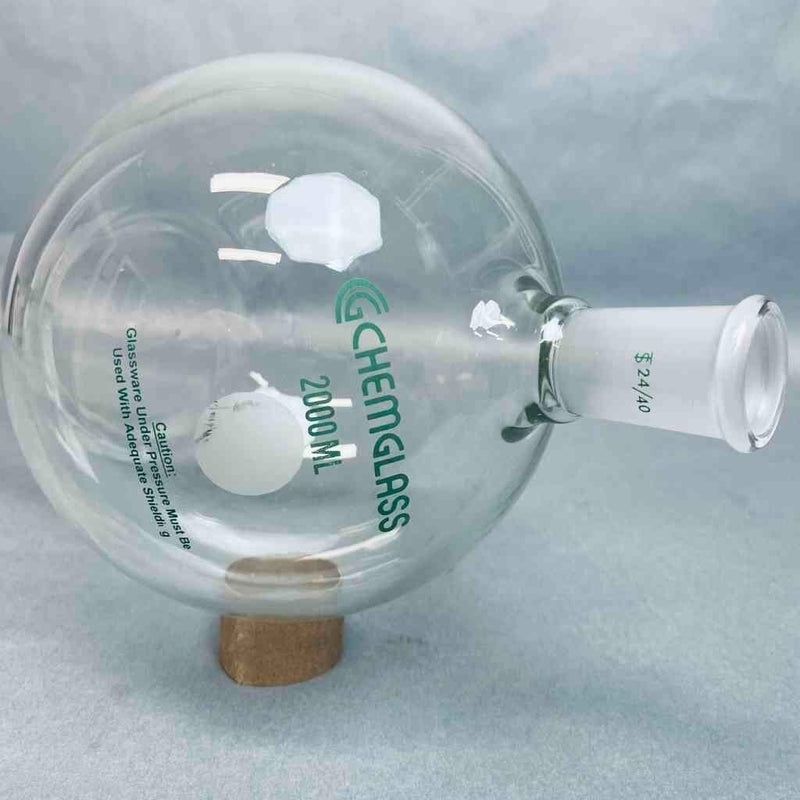 Chemglass Chromatography Column with 2000 ml Reservoir 3 x 18 in. with Stpk Chromatography Columns & Reservoirs Chemglass