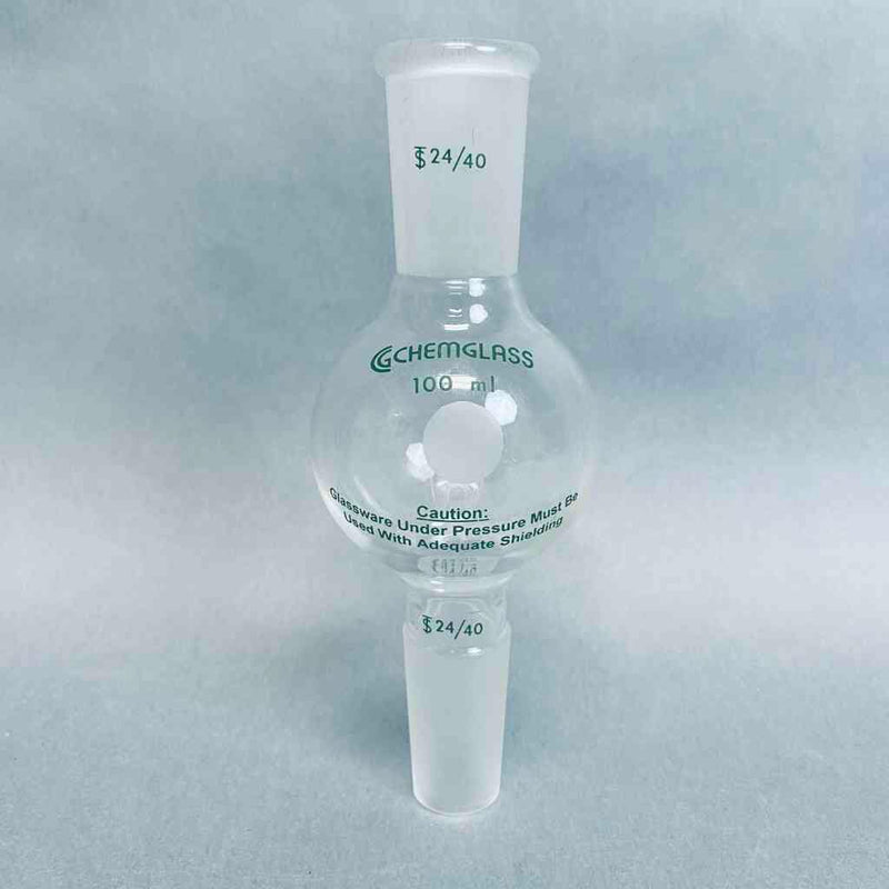 Chemglass Chromatography Reservoir 100 ml with 24/40 Joints Jointed Glassware Chemglass