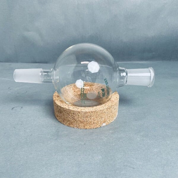 Chemglass Chromatography Reservoir 500 ml with 24/40 Joints Glassware Chemglass