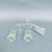 Chemglass Claisen Adapter Modified 24/40 Joints Jointed Glassware Chemglass