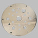 Chemglass CLS-1382-03 Bioreactor Headplate for 5L or 7L Bioreactor 19 Ports Lab Equipment::Bioreactors & Fermenters Chemglass