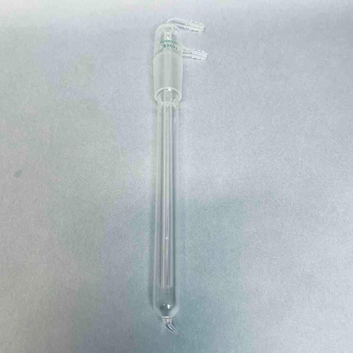 Chemglass Cold Finger Condenser 29/42 Inner Joint with Hose Barb Connections Glassware Chemglass