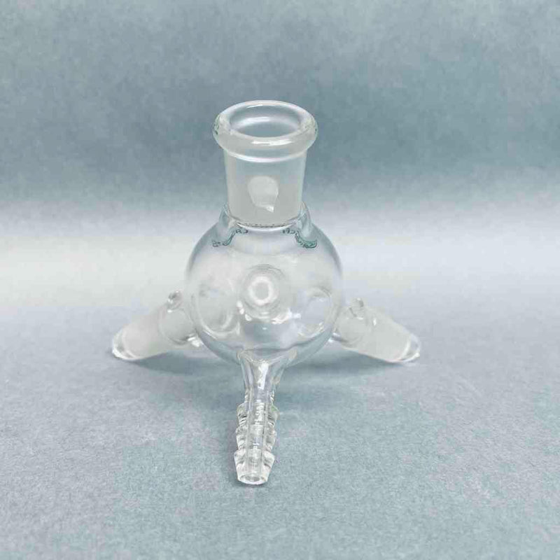 Chemglass Cow Type Distilling Receiver Adapter 14/20 Joints Jointed Glassware Chemglass