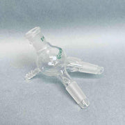 Chemglass Cow Type Distilling Receiver Adapter 14/20 Joints Jointed Glassware Chemglass