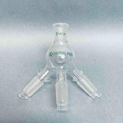 Chemglass Cow Type Distilling Receiver Adapter 14/20 Joints Jointed Glassware Chemglass