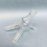 Chemglass Cow Type Distilling Receiver Adapter 14/20 Joints Jointed Glassware Chemglass