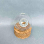 Chemglass Evaporating Flask 200 ml 14/20 Joint Lot of 3 Flasks Jointed Glassware Chemglass