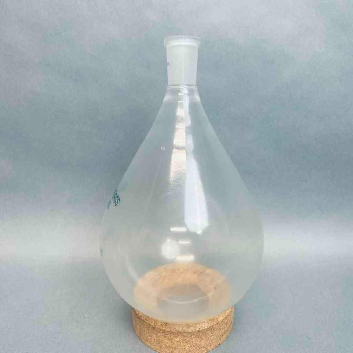 Chemglass Evaporating Flask 2000 ml Plastic Coated with 24/40 Joint Glassware Chemglass