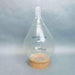 Chemglass Evaporating Flask 2000 ml Plastic Coated with 24/40 Joint Glassware Chemglass