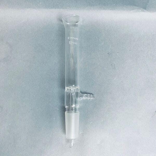 Chemglass Flared Vacuum Filtration Adapter 31 mm ID Flange 24/40 Lower Assembly Glassware Chemglass