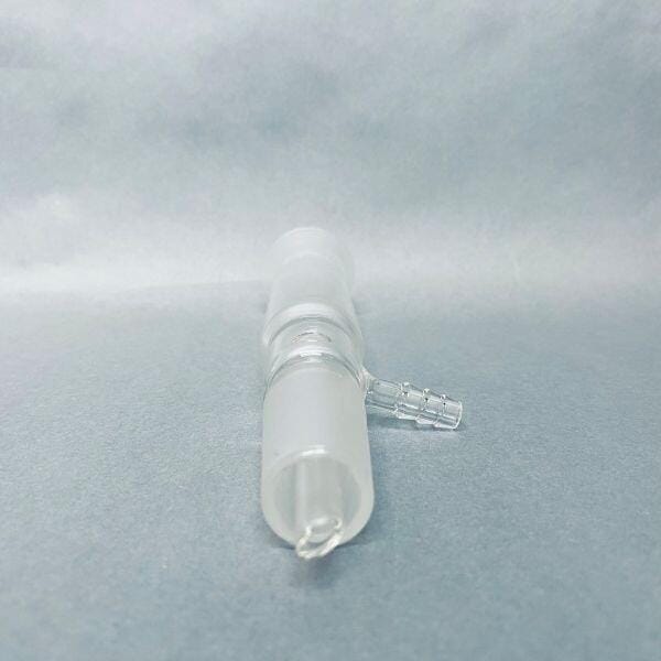 Chemglass Flared Vacuum Filtration Adapter 38 mm ID Flange 24/40 Lower Assembly Jointed Glassware Chemglass