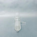 Chemglass Flared Vacuum Filtration Adapter 38 mm ID Flange 24/40 Lower Assembly Jointed Glassware Chemglass