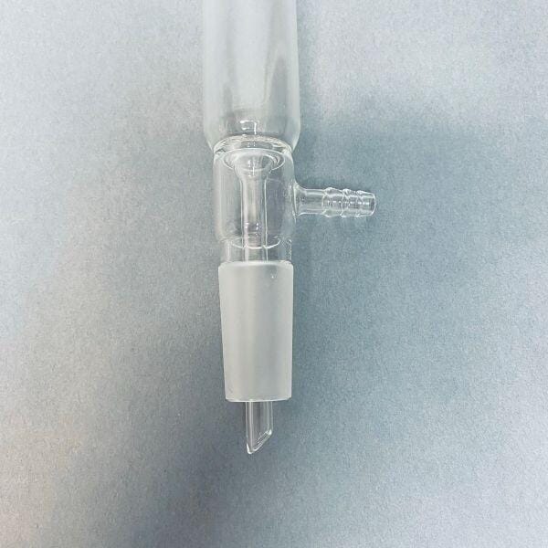 Chemglass Flared Vacuum Filtration Adapter 38 mm ID Flange 24/40 Lower Assembly Jointed Glassware Chemglass