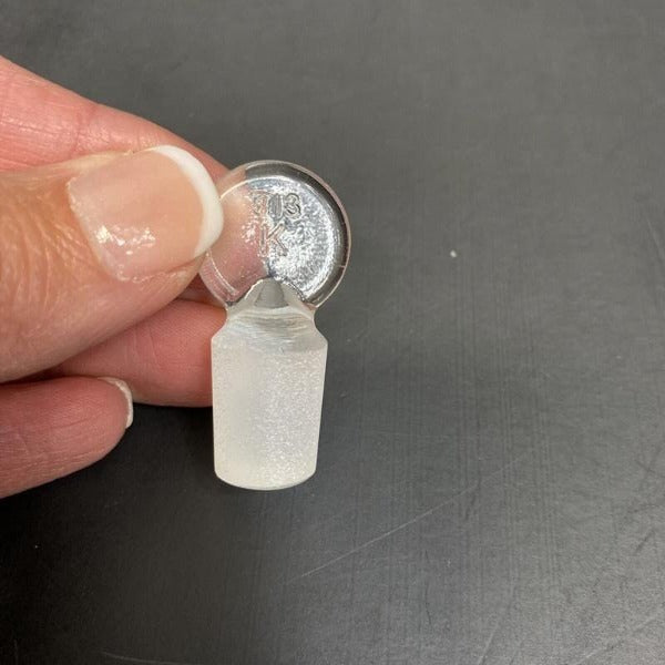 Chemglass Flask Stopper Glass Size 13 5 Stoppers Lab Consumables::Tubes, Vials, and Flasks Chemglass