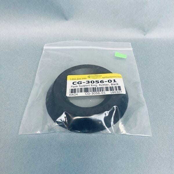 Chemglass Flask Support Rings, Rubber, Black - Total of 5 Rings Other Chemglass