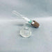 Chemglass Flow Control Adapter 35/20 Ball Joint with Metering Plug Jointed Glassware Chemglass