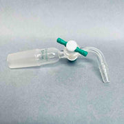 Chemglass Flow Control Adapter 90 Degrees 24/40 Lower PTFE Stopcock Jointed Glassware Chemglass