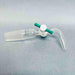Chemglass Flow Control Adapter 90 Degrees 24/40 Lower PTFE Stopcock Jointed Glassware Chemglass
