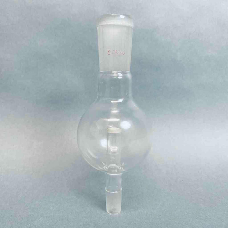 Chemglass Fritted Bump Trap 100 ml for Rotary Evaporator 24/40 Upper 14/20 Lower Joint Jointed Glassware Chemglass