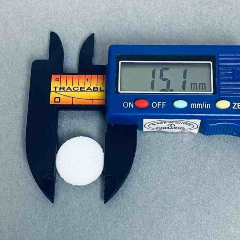 Chemglass Fritted Disc 15 x 3 mm Coarse Porosity Lot of 20 Frits Filters Chemglass