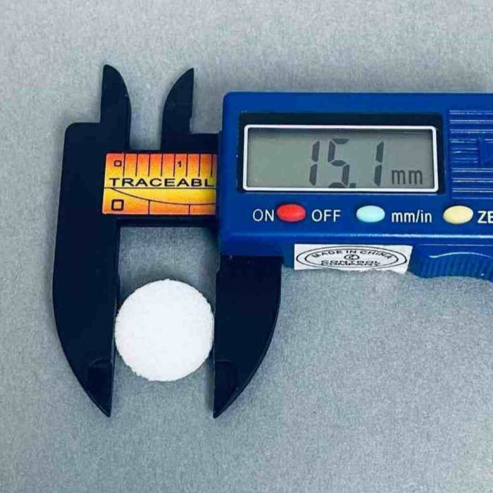 Chemglass Fritted Disc 15 x 3 mm Coarse Porosity Lot of 20 Frits Filters Chemglass