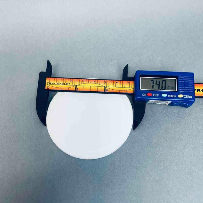 Chemglass Fritted Disc 75 mm Dia. Medium Porosity Lot of 3 Discs Filters Chemglass