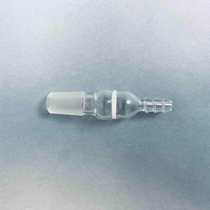 Chemglass Fritted Disc Inlet Adapter 14/20 Joint 65 mm Height Lot of 2 Adapters Glassware Chemglass