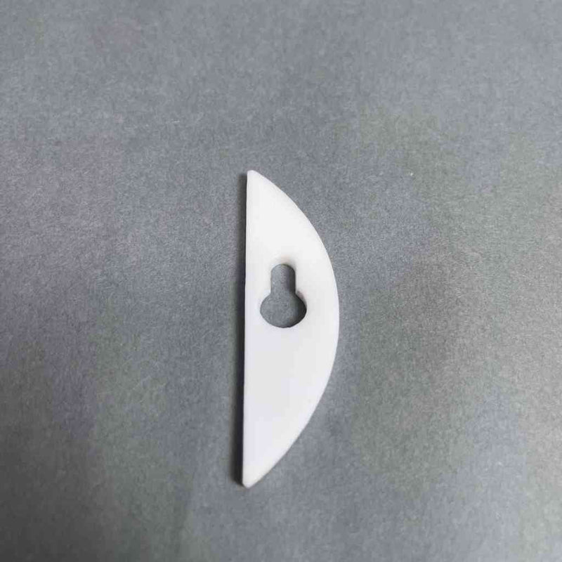 Chemglass Glass Stirring Shaft Button Style Polished 10 mm Diameter Glassware Chemglass