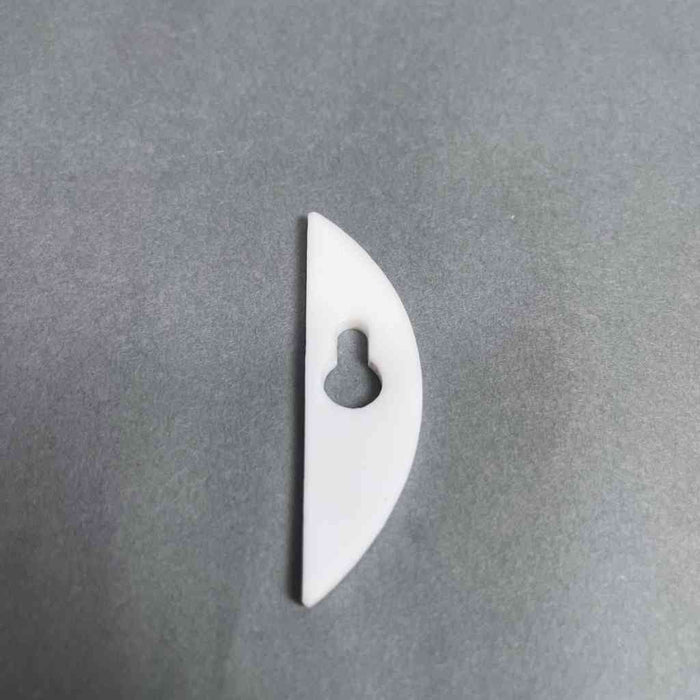 Chemglass Glass Stirring Shaft Button Style Polished 10 mm Diameter Glassware Chemglass