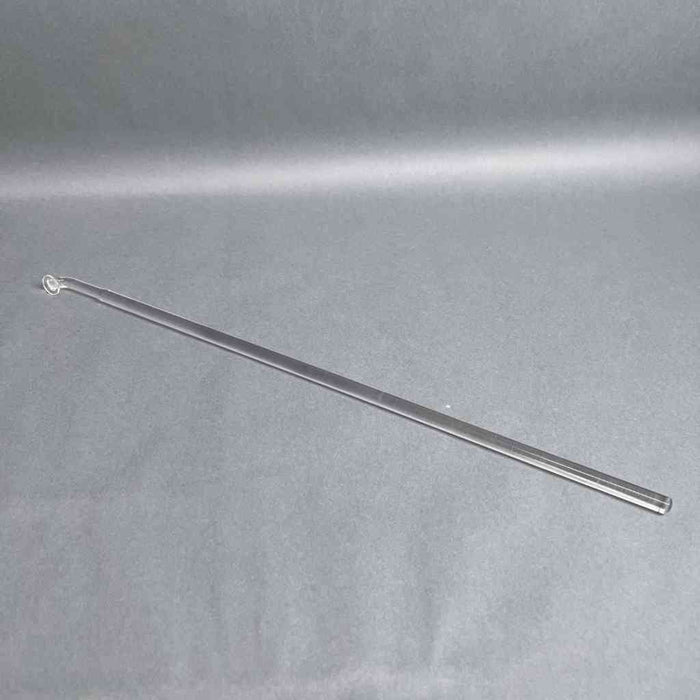 Chemglass Glass Stirring Shaft Button Style Polished 10 mm Diameter Glassware Chemglass